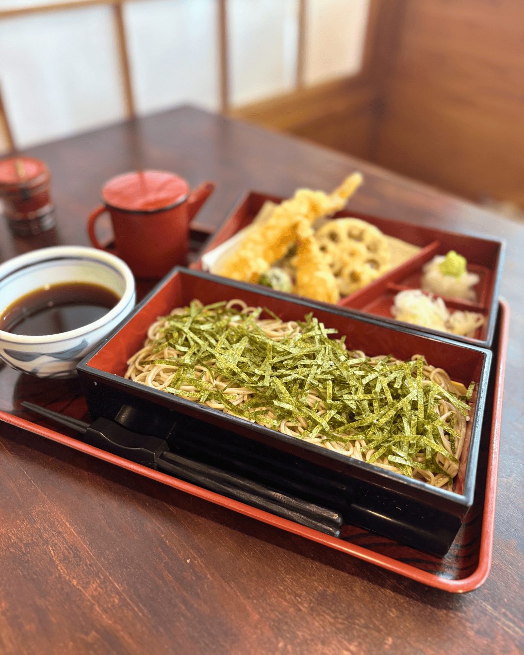 長岡屋の天ざる